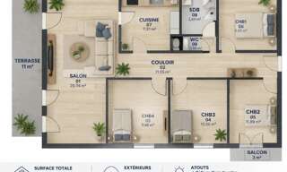 Appartement 6 Pièces 90 m² à vendre à La Ciotat (13600)