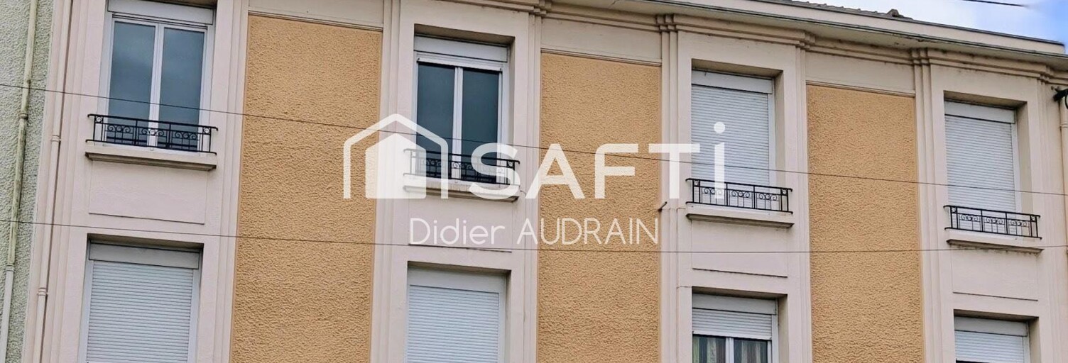 Appartement 3 Pièces 59 m² à vendre à Montluçon (03100)