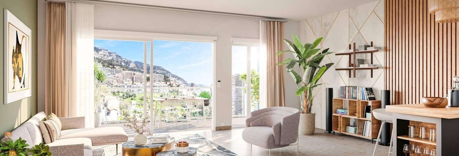 Appartement 4 Pièces 98 m² à vendre à Beausoleil (06240)