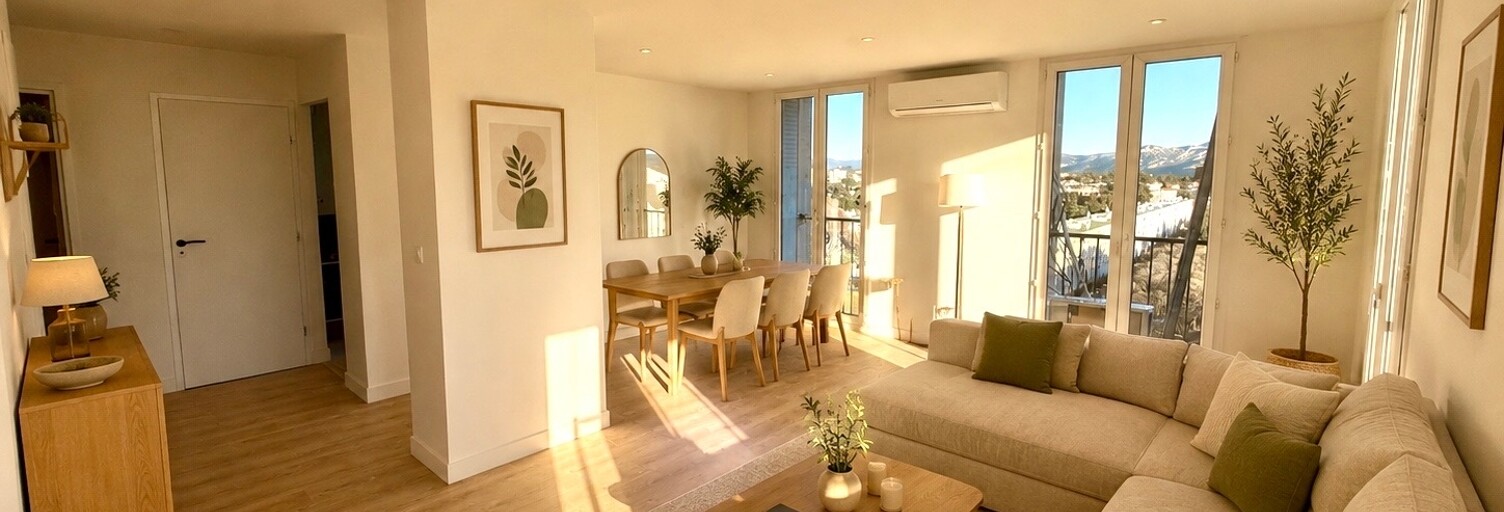 Appartement 3 Pièces 69 m² à vendre à Marseille 12 (13012)