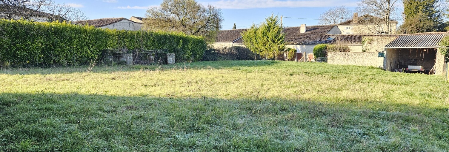 Terrain  1059 m² à vendre à Genté (16130)