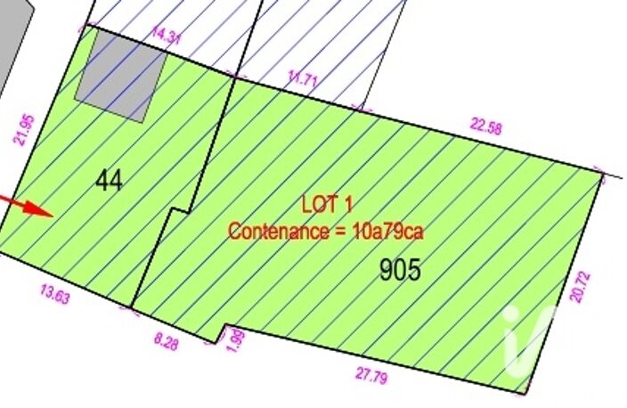 Vente Terrain à bâtir 1 059 m&sup2; — photo 4