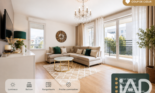 Appartement 3 Pièces 69 m² à vendre à Éragny (95610)