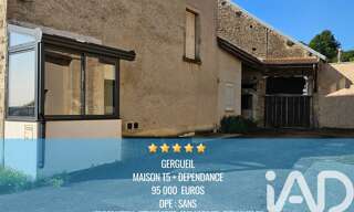 Maison 5 Pièces 110 m² à vendre à Gergueil (21410)