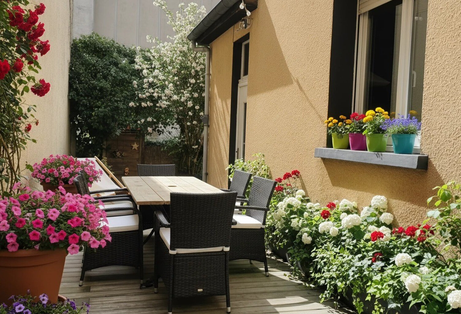 À Reims à 10mn à pied de la gare centre et du centre ville , maison familiale avec extérieur — photo 1