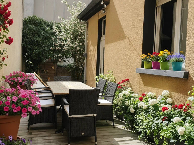 À Reims à 10mn à pied de la gare centre et du centre ville , maison familiale avec extérieur — photo 1