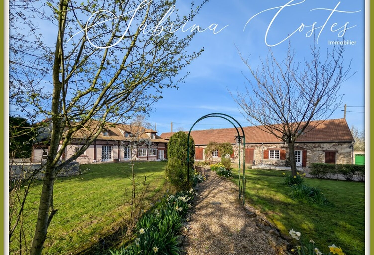 PROPRIÉTÉ DE CARACTÈRE À FORT POTENTIEL – 2 MAISONS ️ – 7 CHAMBRES ️ – PARC  + TENNIS  + ESPACE BIEN-ÊTRE — photo 1