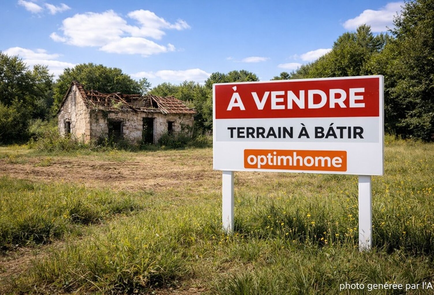 Terrain à bâtir de 570m2 ou Hangar à réhabiliter/ valoriser sur 2040,00 m² BEYREN LES SIERCK (57) — photo 1