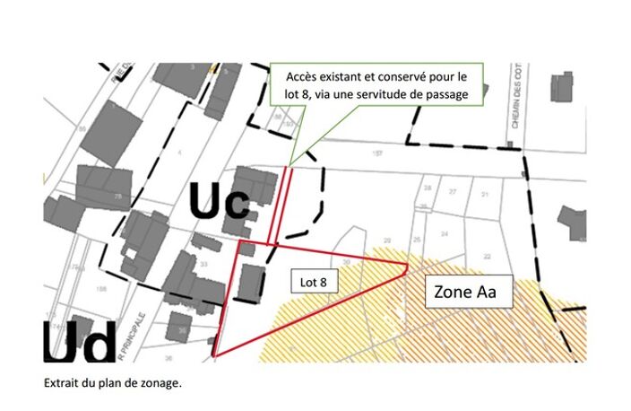 Terrain à bâtir de 570m2 ou Hangar à réhabiliter/ valoriser sur 2040,00 m² BEYREN LES SIERCK (57) — photo 4