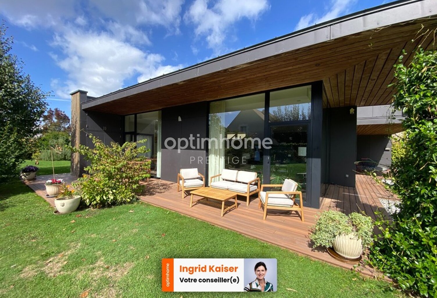 Maison d’architecte ossature bois – 5 chambres - Saint-Cyr-sur-Loire — photo 1