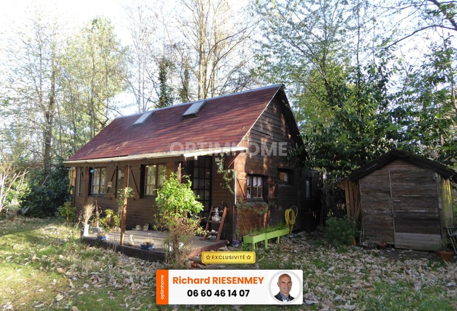 Magnifique chalet de 30m² au calme et verdure avec terrasse couverte — photo 1