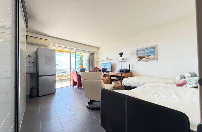 🌊Appartement T1 Golfe-Juan vue mer spectaculaire, grande terrasse, garage fermé — photo 4
