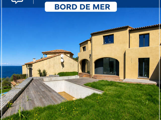RARE Sant Ambroggio quartier des Villas - Villa Neuve 2024 225 m² 6 chambres - piscine Vue Mer — photo du bien