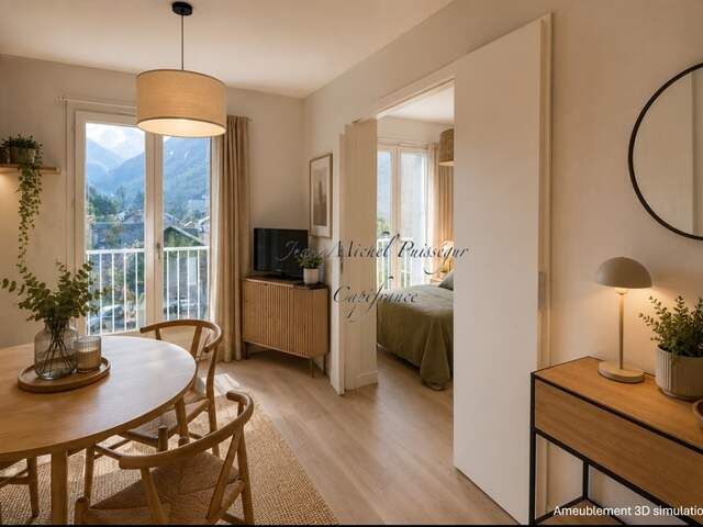 Appartement à Vendre 2 pièces BAGNERES DE LUCHON (31), Exposition Sud, Vue Pyrénées — photo du bien