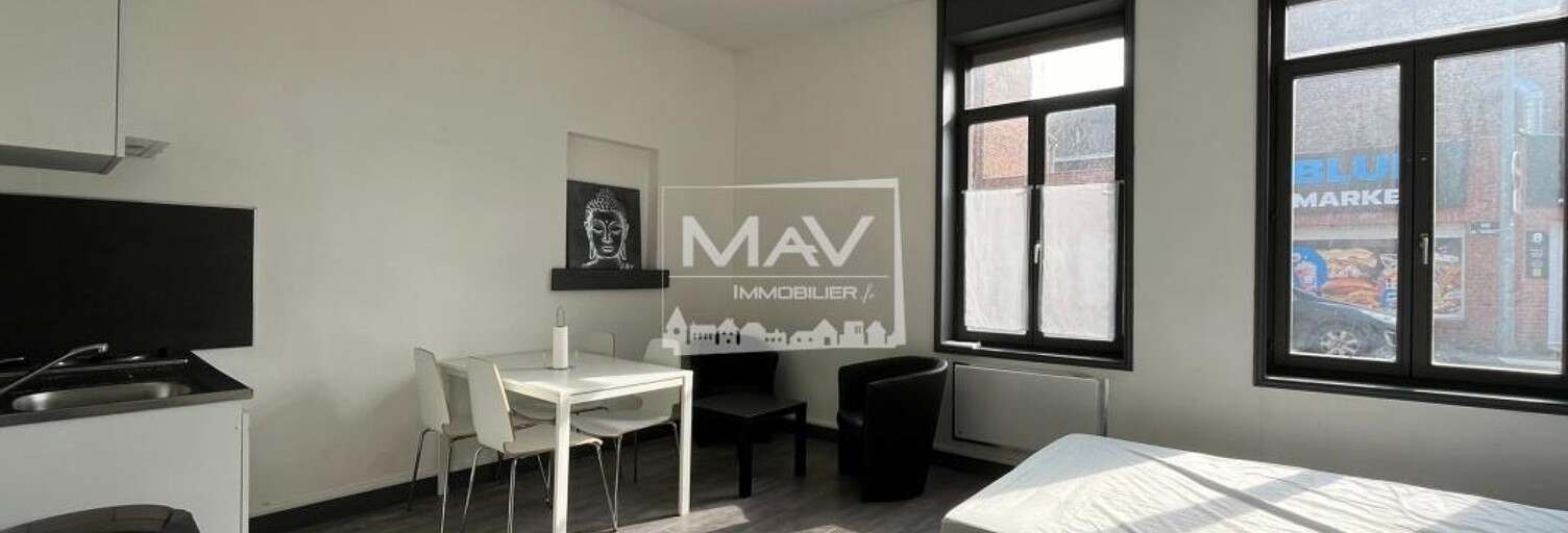 Appartement 1 Pièce 25 m² à louer à Tourcoing (59200)