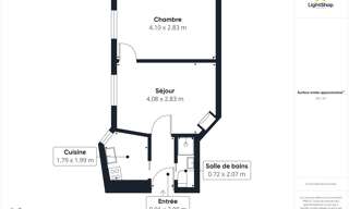 Appartement 2 Pièces 30 m² à vendre à Paris 15 (75015)