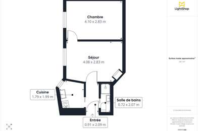 Appartement 2 pièces 310000 €