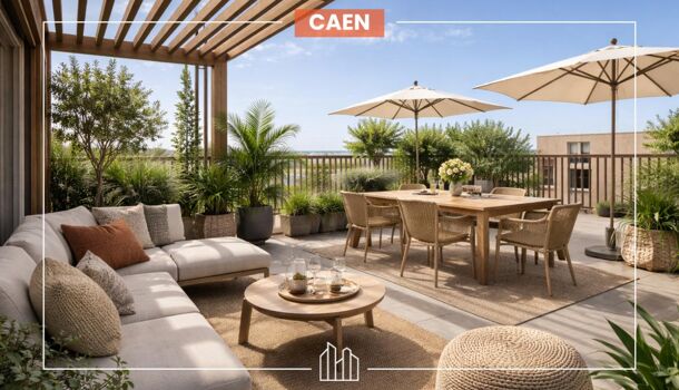 Appartement 3 pièces  à vendre Caen 14000