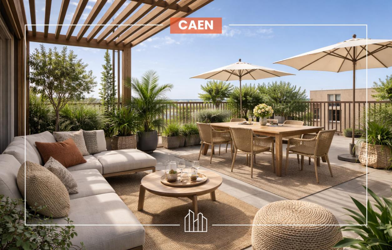 Appartement  T3 à vendre Caen 14000