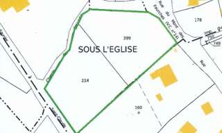 Terrain  4312 m² à vendre à Charchilla (39260)