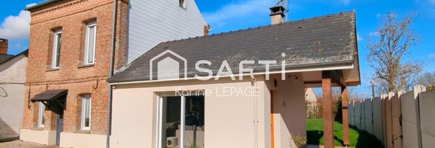 Maison 4 Pièces 103 m² à vendre à Oisemont (80140)