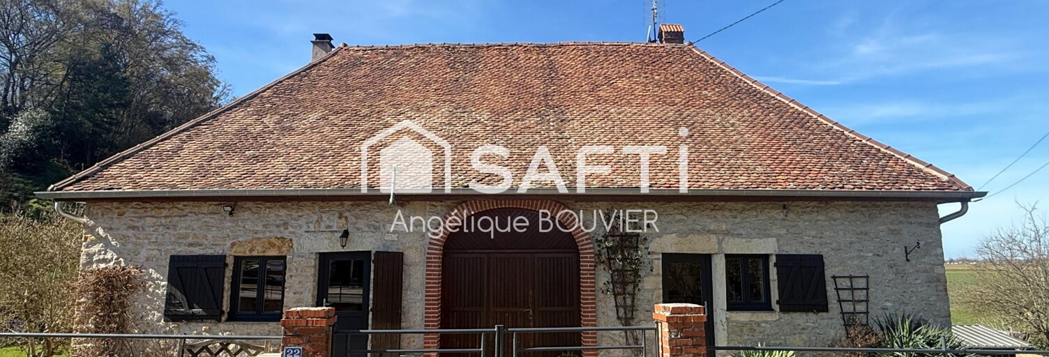 Maison 4 Pièces 82 m² à vendre à Mont-sous-Vaudrey (39380)