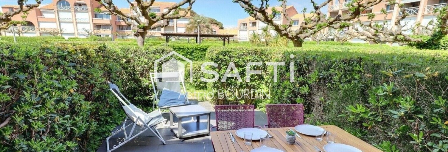 Appartement 1 Pièce 23 m² à vendre à Palavas-les-Flots (34250)