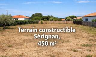 Terrain  450 m² à vendre à Sérignan (34410)