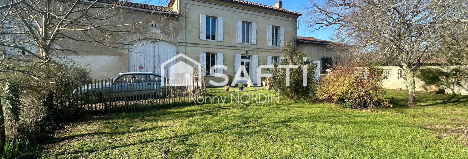 Maison 5 Pièces 143 m² à vendre à Lamothe-Montravel (24230)