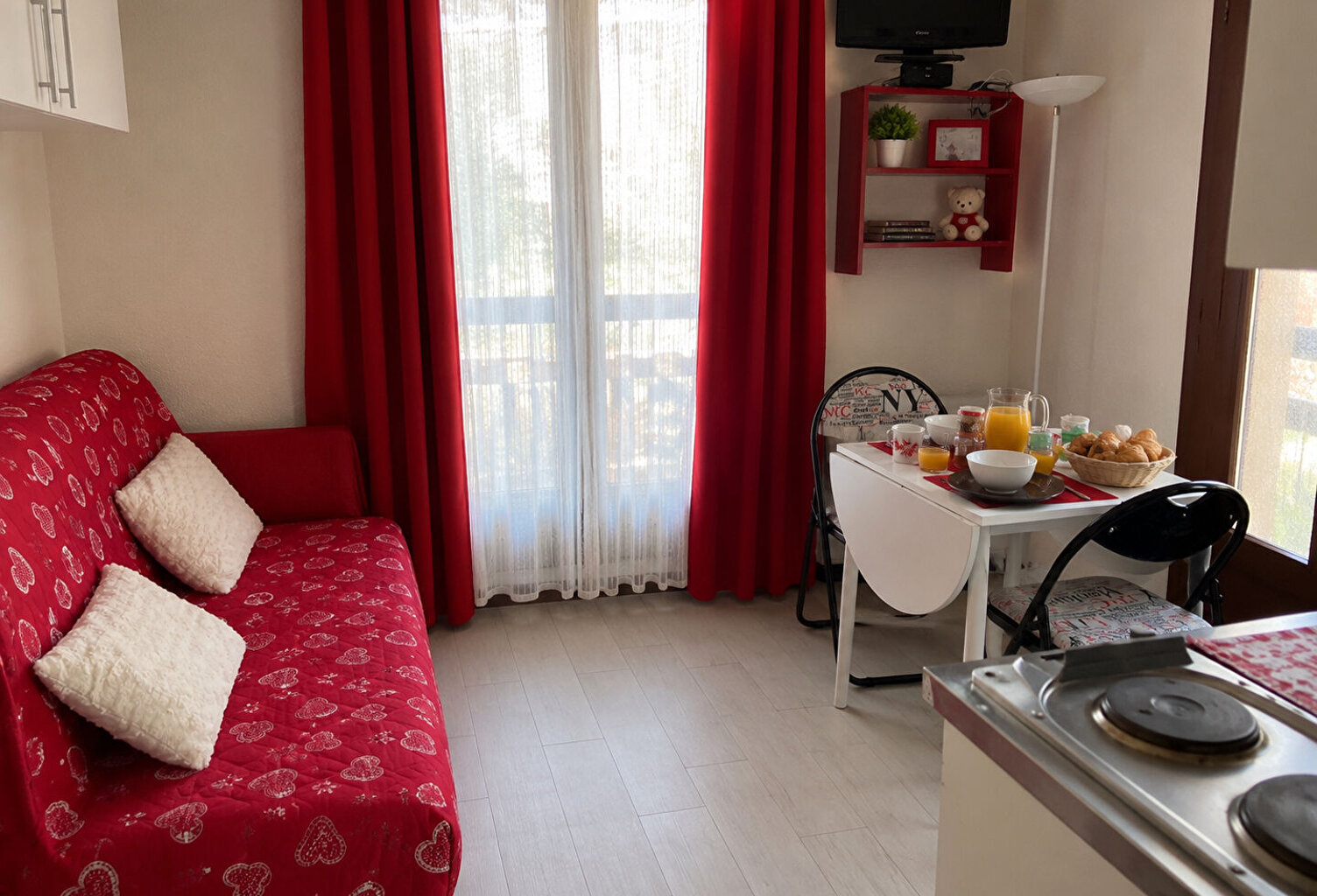 Appartement Risoul 1 pièce(s) 16.41 m2 — photo 1