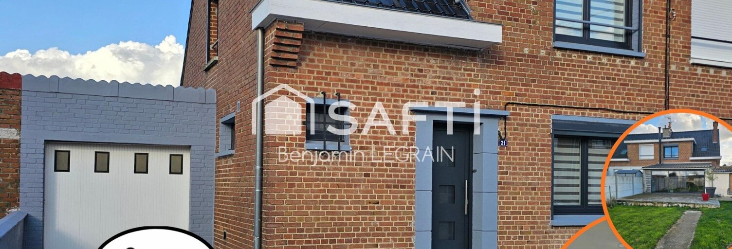 Maison 6 Pièces 95 m² à vendre à Neuville-sur-Escaut (59293)