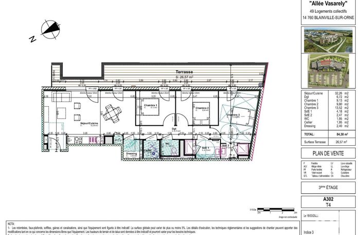 Vente Appartement 4 pièces — photo 4