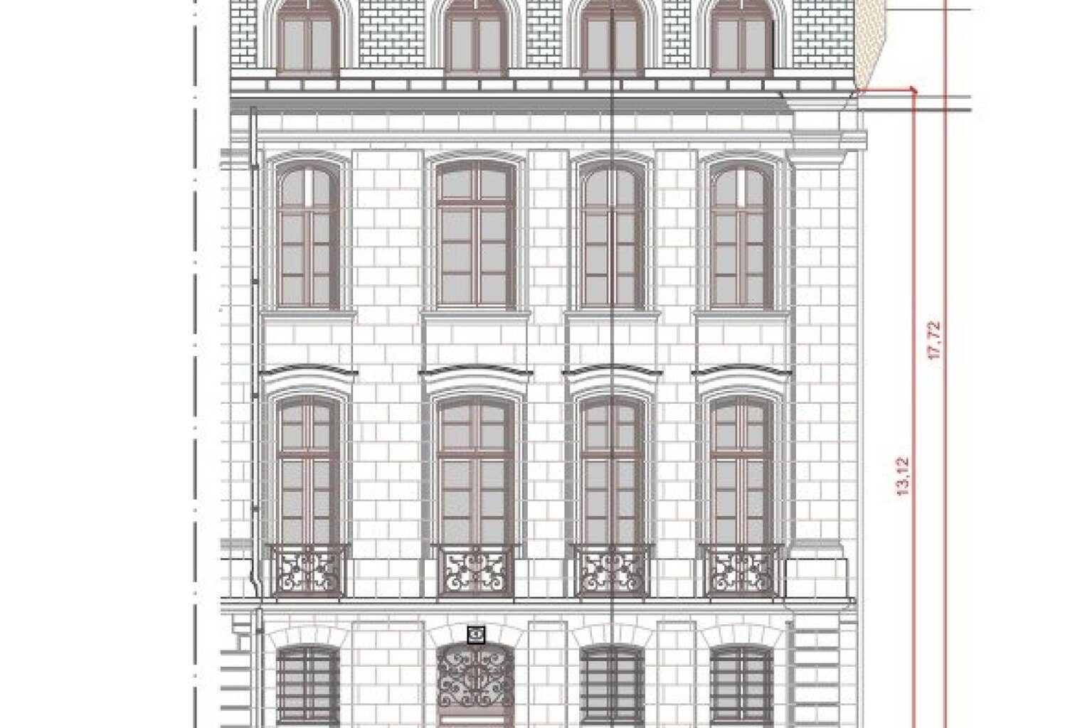 Immeuble secteur sauvegardé, vente en l'état — photo 1