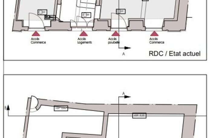 Immeuble secteur sauvegardé, vente en l'état — photo 2