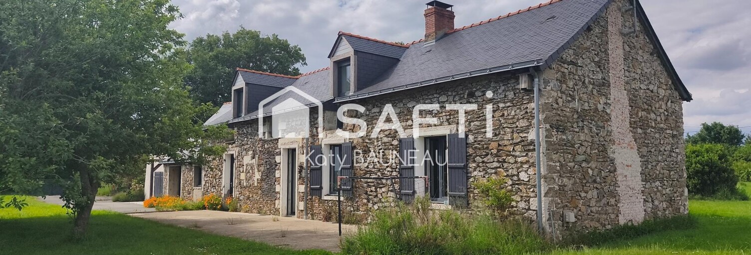 Maison 7 Pièces 150 m² à vendre à Mozé-sur-Louet (49610)