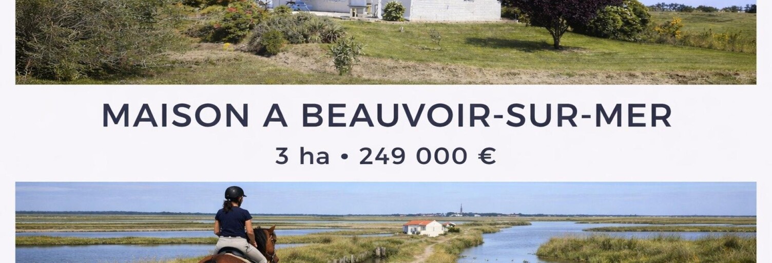 Maison 6 Pièces 93 m² à vendre à Beauvoir-sur-Mer (85230)