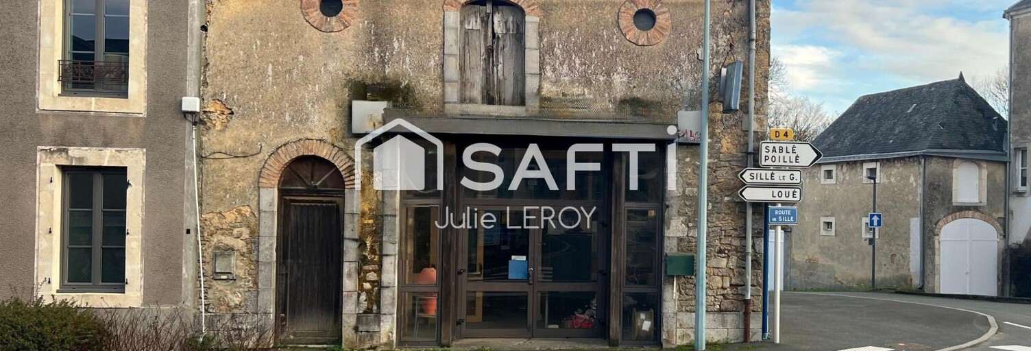 Bureau 1 Pièce 142 m² à vendre à Brûlon (72350)