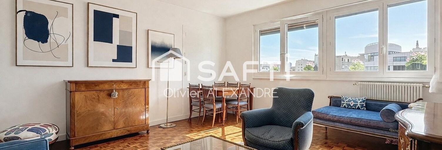 Appartement 2 Pièces 54 m² à vendre à Paris 16 (75016)