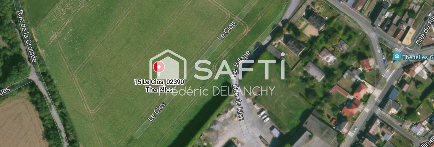 Terrain  800 m² à vendre à Thenelles (02390)