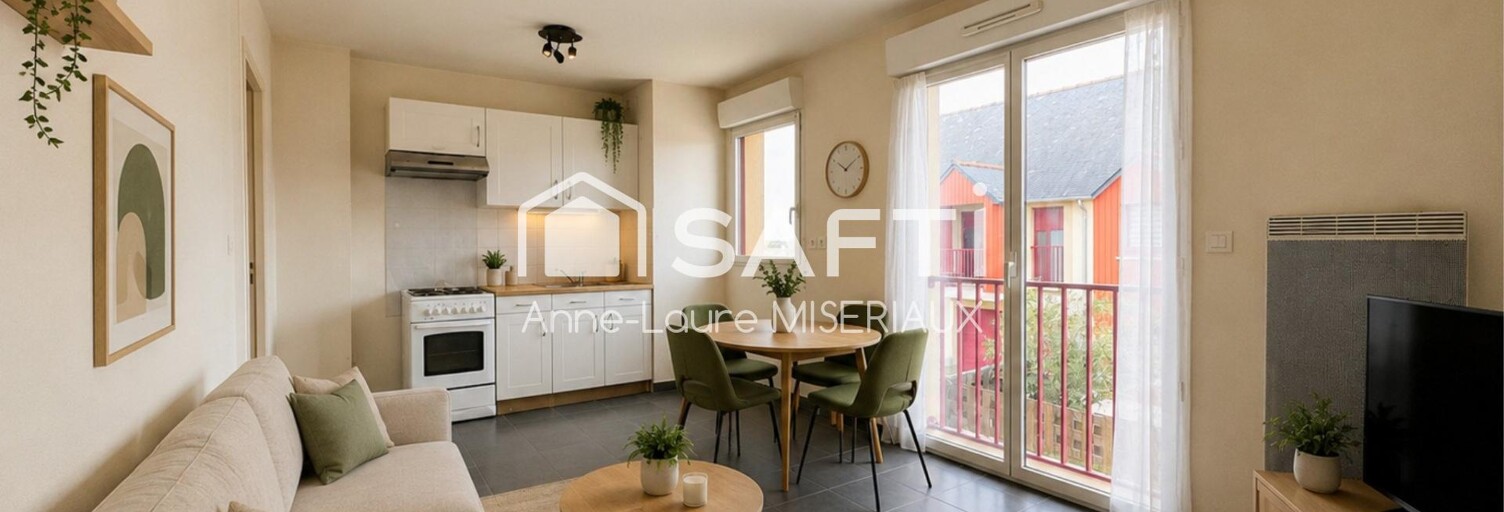 Appartement 2 Pièces 34 m² à vendre à Noyal-Châtillon-sur-Seiche (35230)