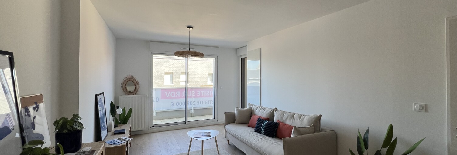 Appartement 2 Pièces 43 m² à vendre à La Chapelle-des-Fougeretz (35520)