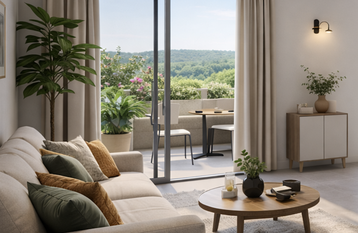 Appartement 3 pièces avec terrasse   Aix-en-Provence — photo 4