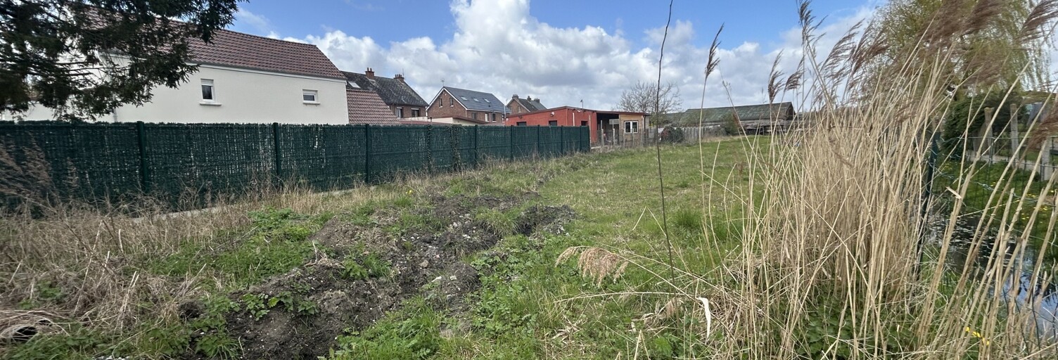 Terrain  1614 m² à vendre à Wallers (59135)