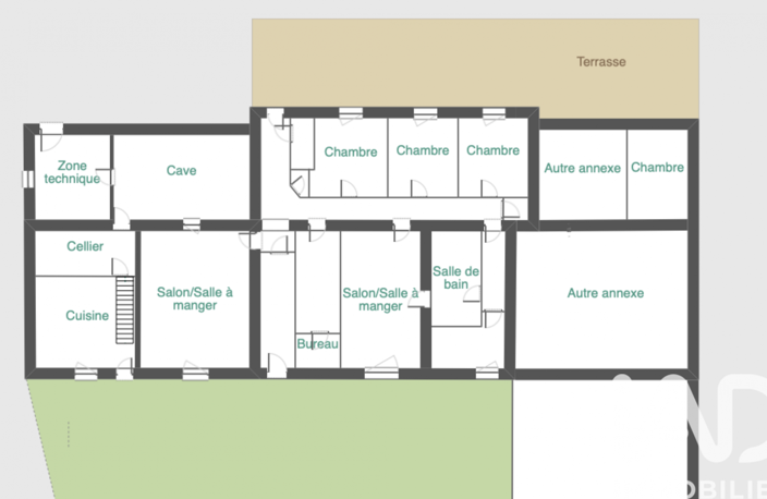 Vente Maison/villa 8 pièces — photo 2
