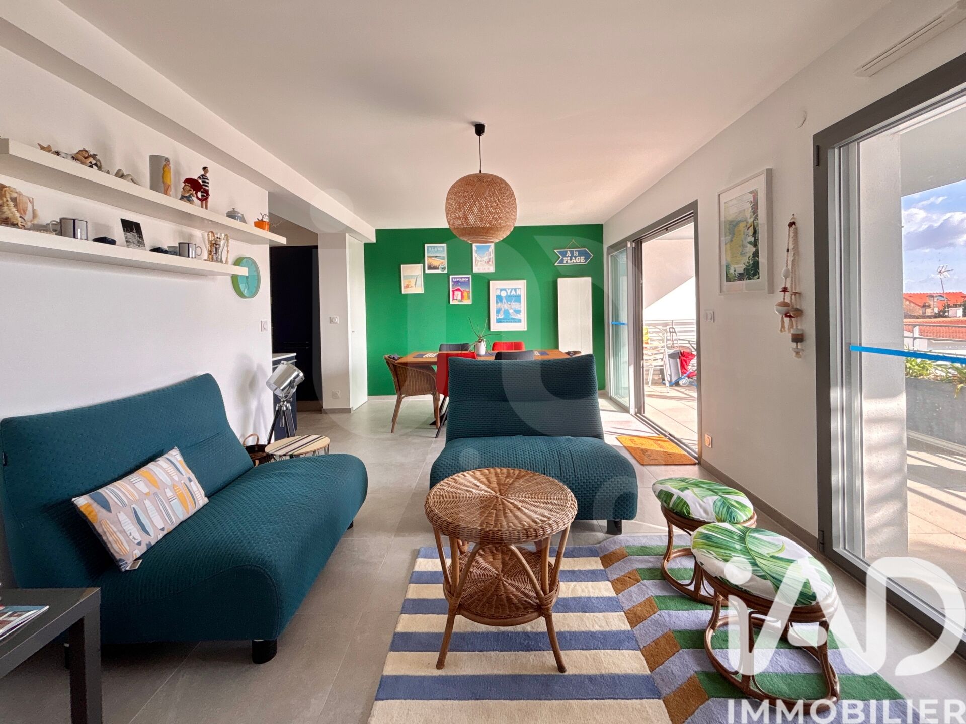 Appartement à vendre, 3 pièces, 70 m², Royan