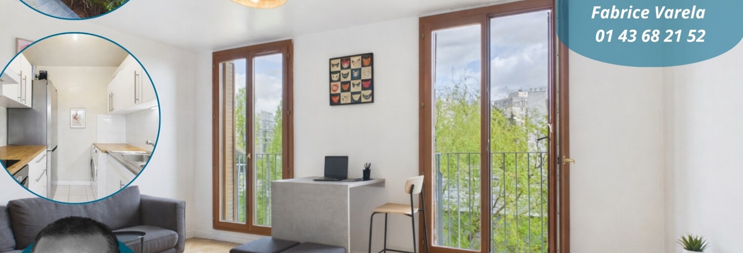 Appartement 2 Pièces 38 m² à vendre à Paris 20 (75020)