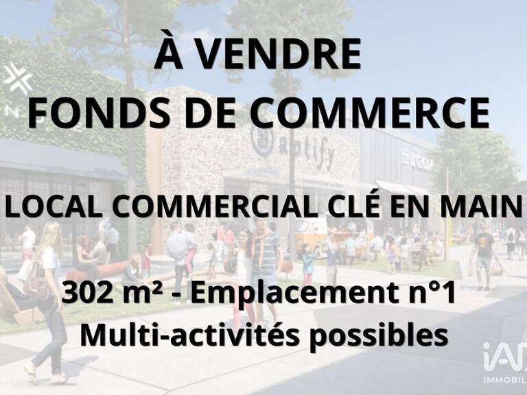 Vente Boutique/Local commercial 302 m&sup2; — photo 1