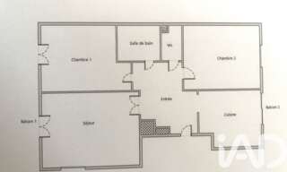 Appartement 3 Pièces 55 m² à vendre à Grenoble (38100)