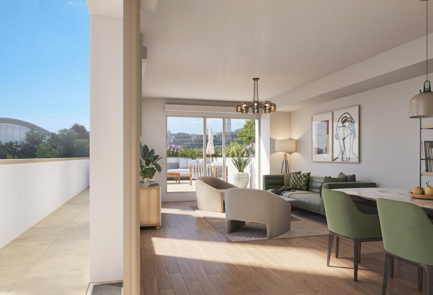 Vente programme neuf T2, T3, T4 38 à 83 m² Asnières-sur-Seine (92600) — photo 1