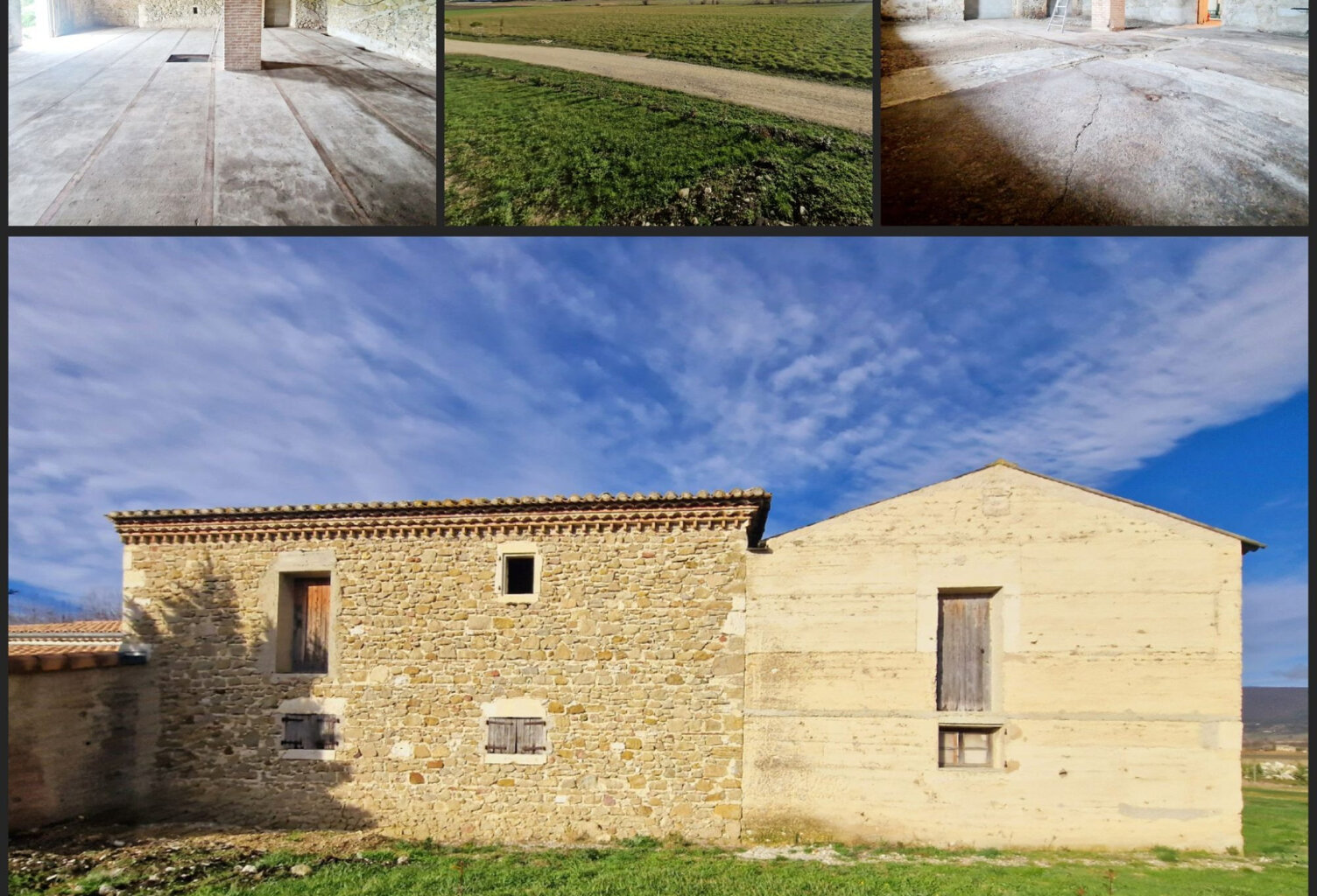 Corps de ferme brut de plus de 378 m² sur 721 m² de terrain — photo 1
